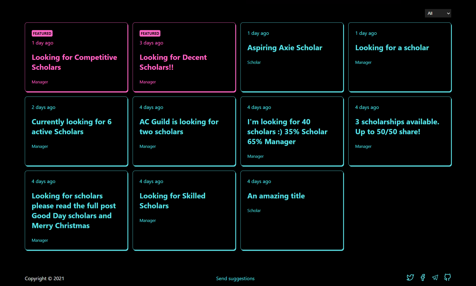 NFT Gaming Scholarships gallery image