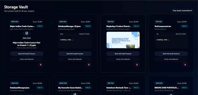 MeliusAI screenshot 2