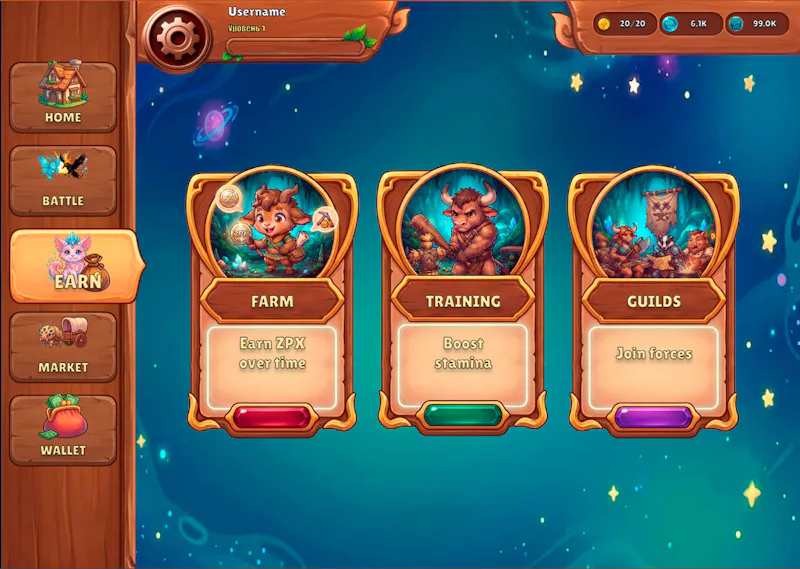 Zephyrax — Monster Battle Arena screenshot 3