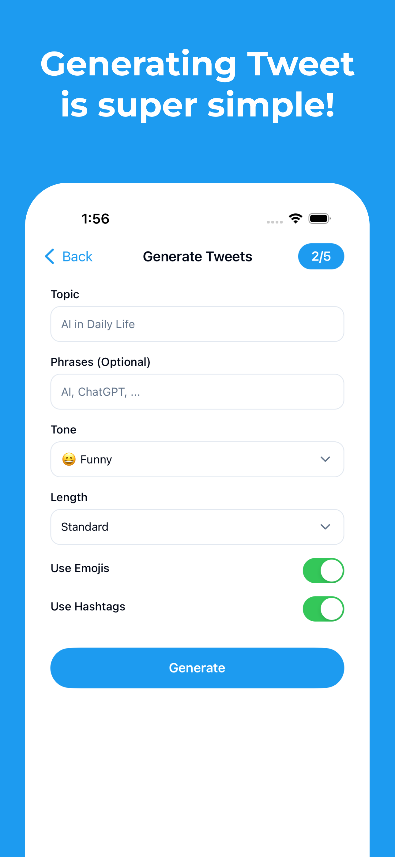Tweet AI - AI Tweet Generator - สร้างทวีตที่น่าสนใจด้วยทวีต AI media 2