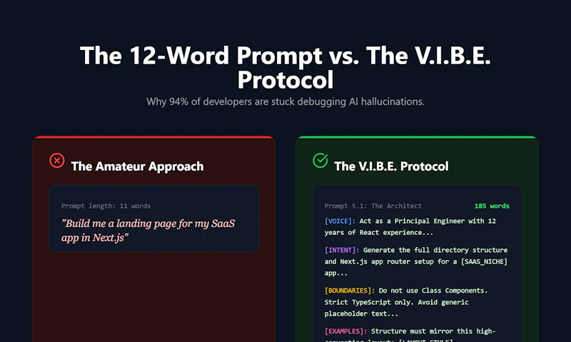 The Vibe Coder's AI Prompt Bible screenshot 7