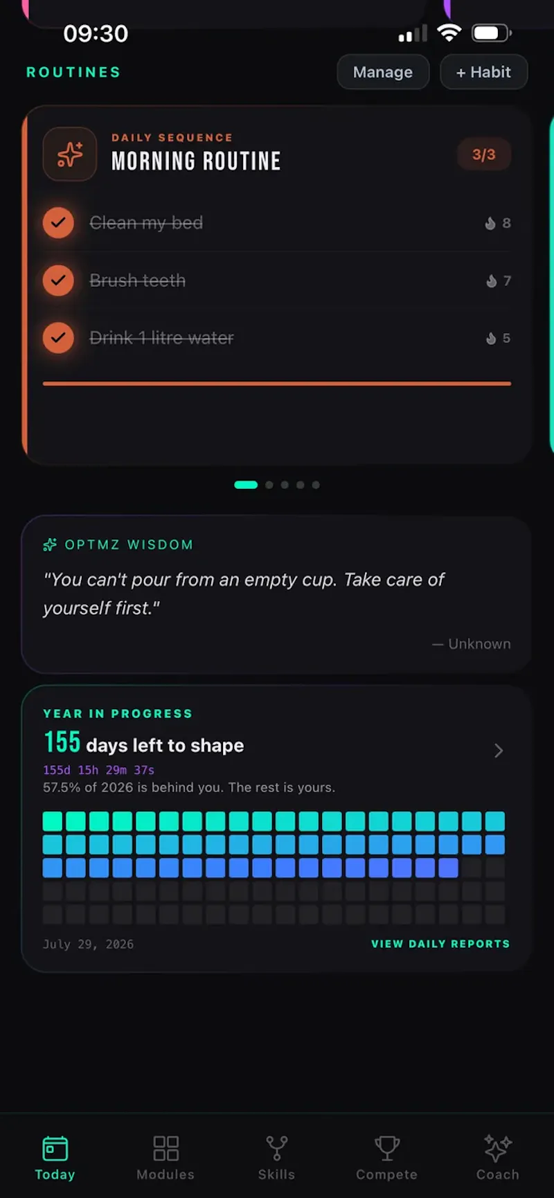 OPTMZ : Gamify your Life screenshot 3