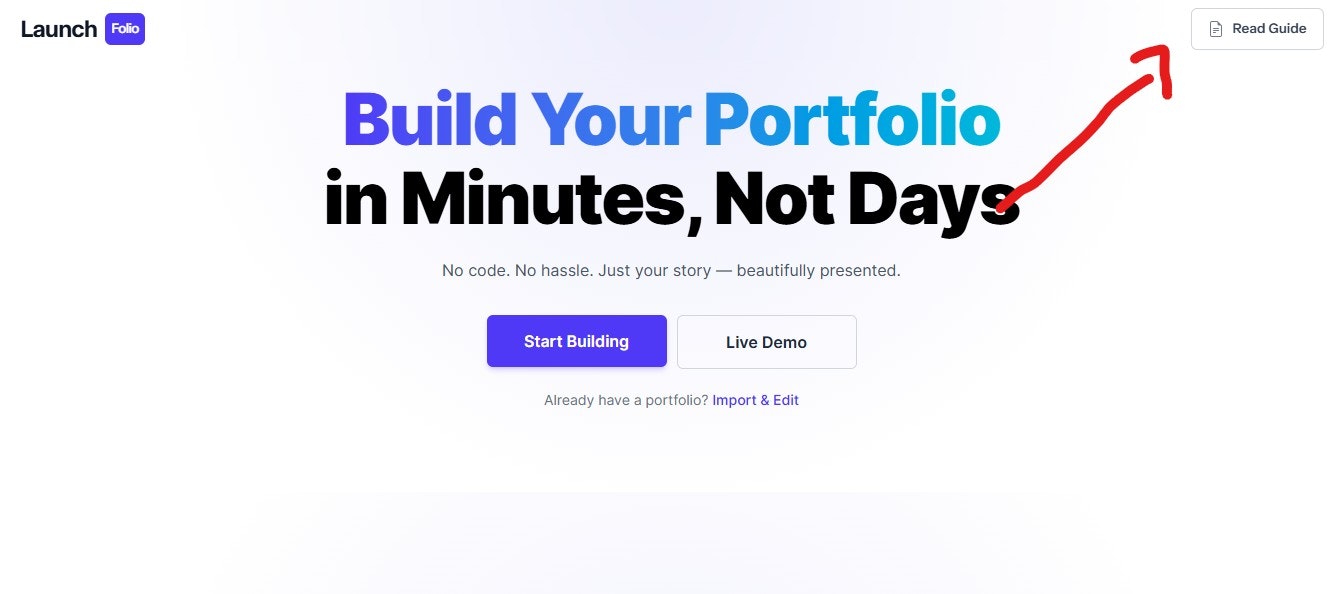 LaunchFolio gallery image