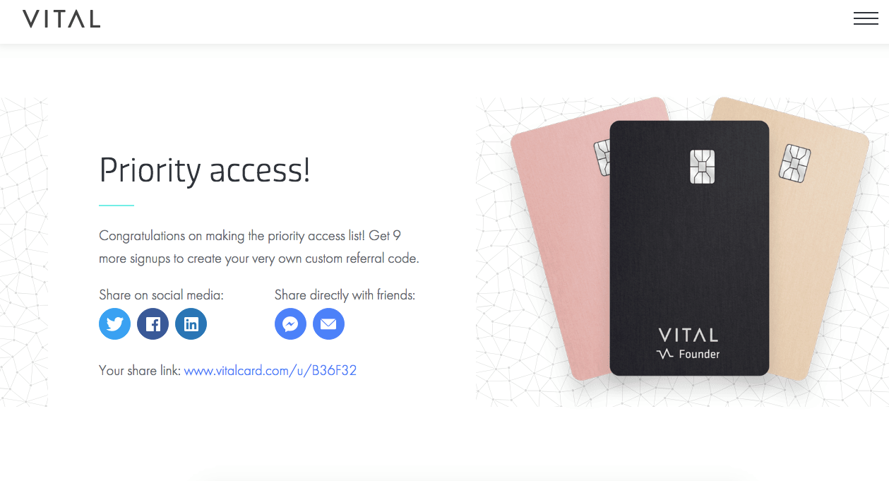 VITAL Card gallery image