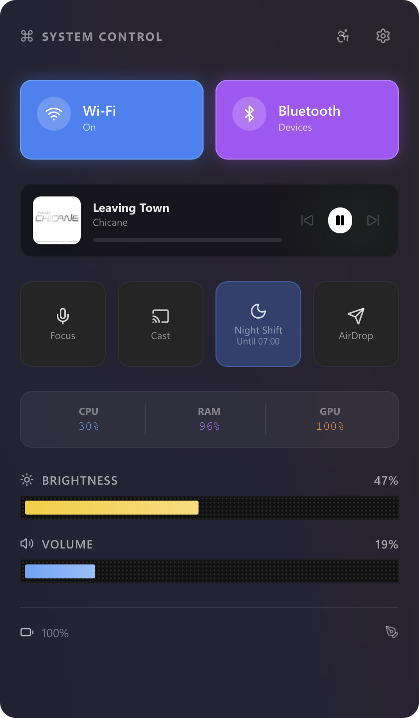 Sulguni Taskbar gallery image