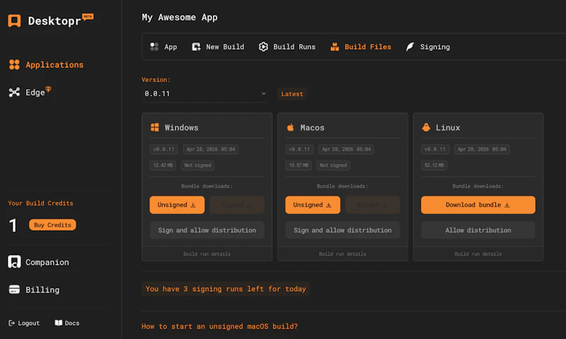 Desktopr screenshot 3