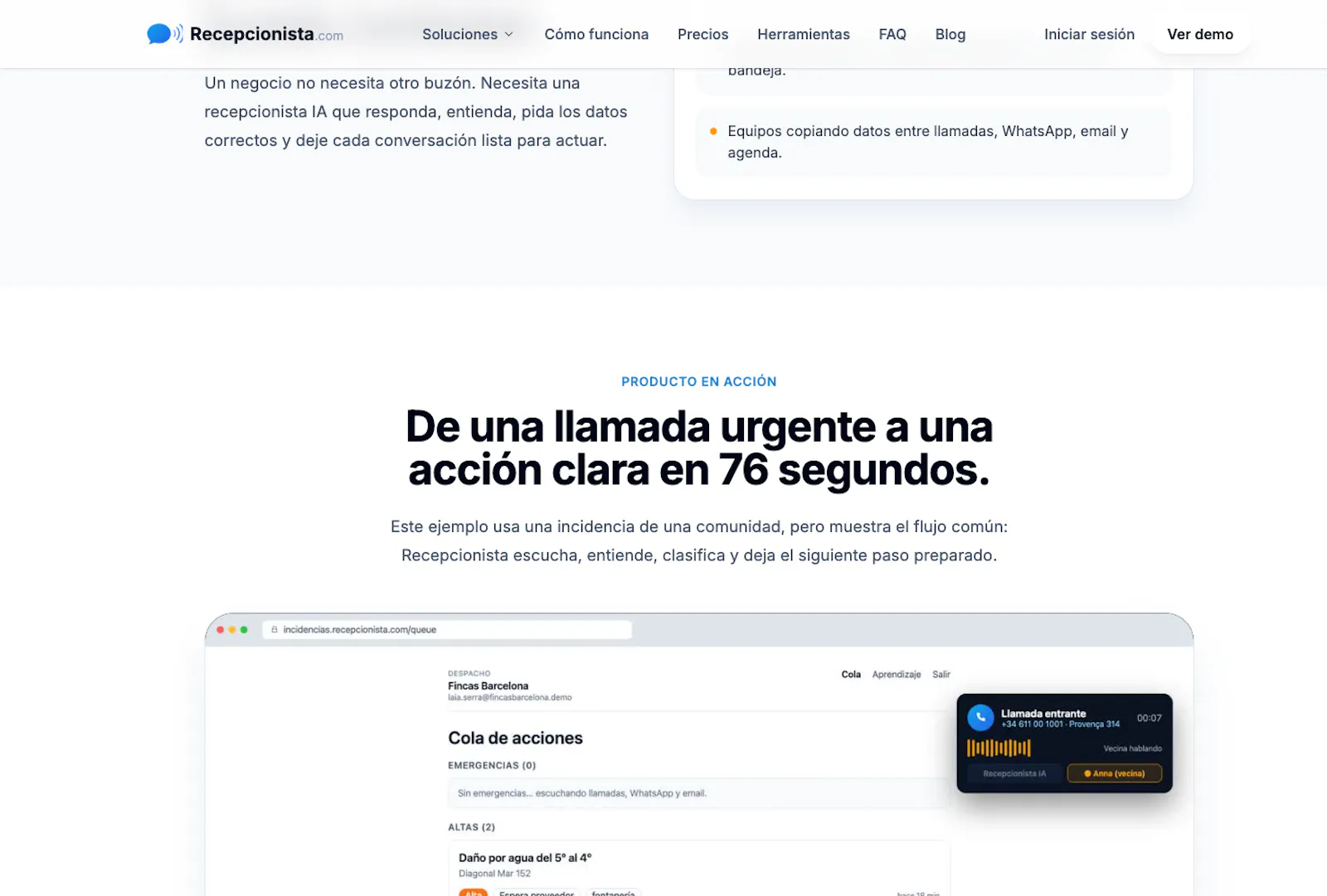 Recepcionista screenshot 5