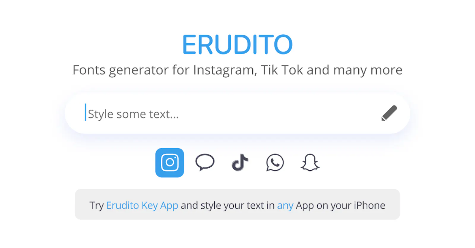 Erudito screenshot 1