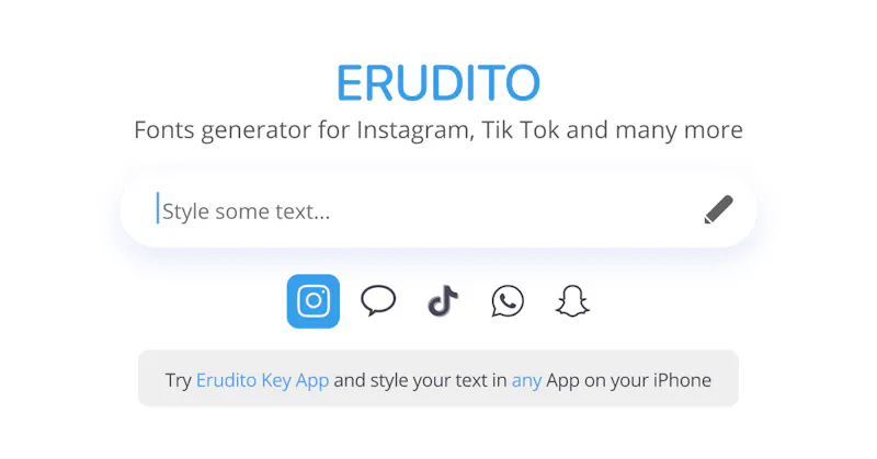 Erudito screenshot 1