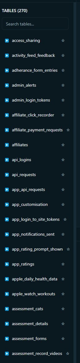 AI powered MySQL client gallery image