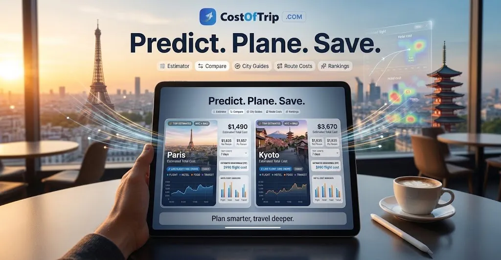 CostOfTrip: AI powered travel planner  gallery image