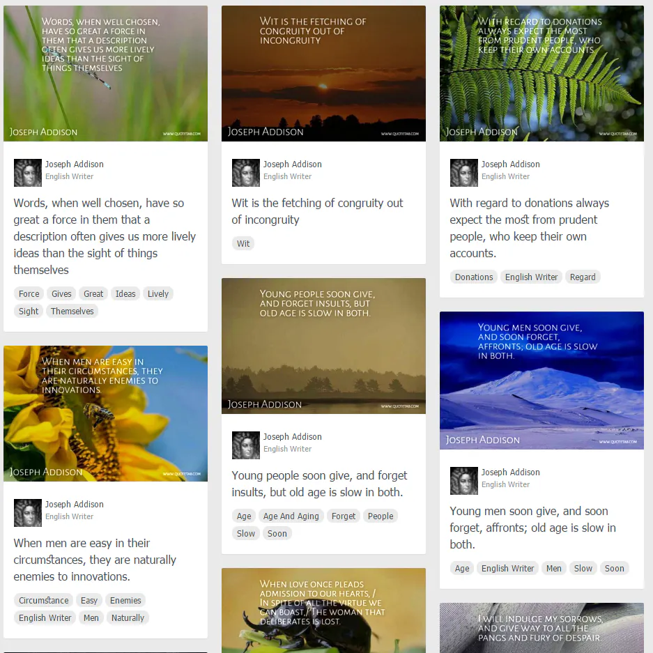 QuoteTab - Daily Dose of Inspiration