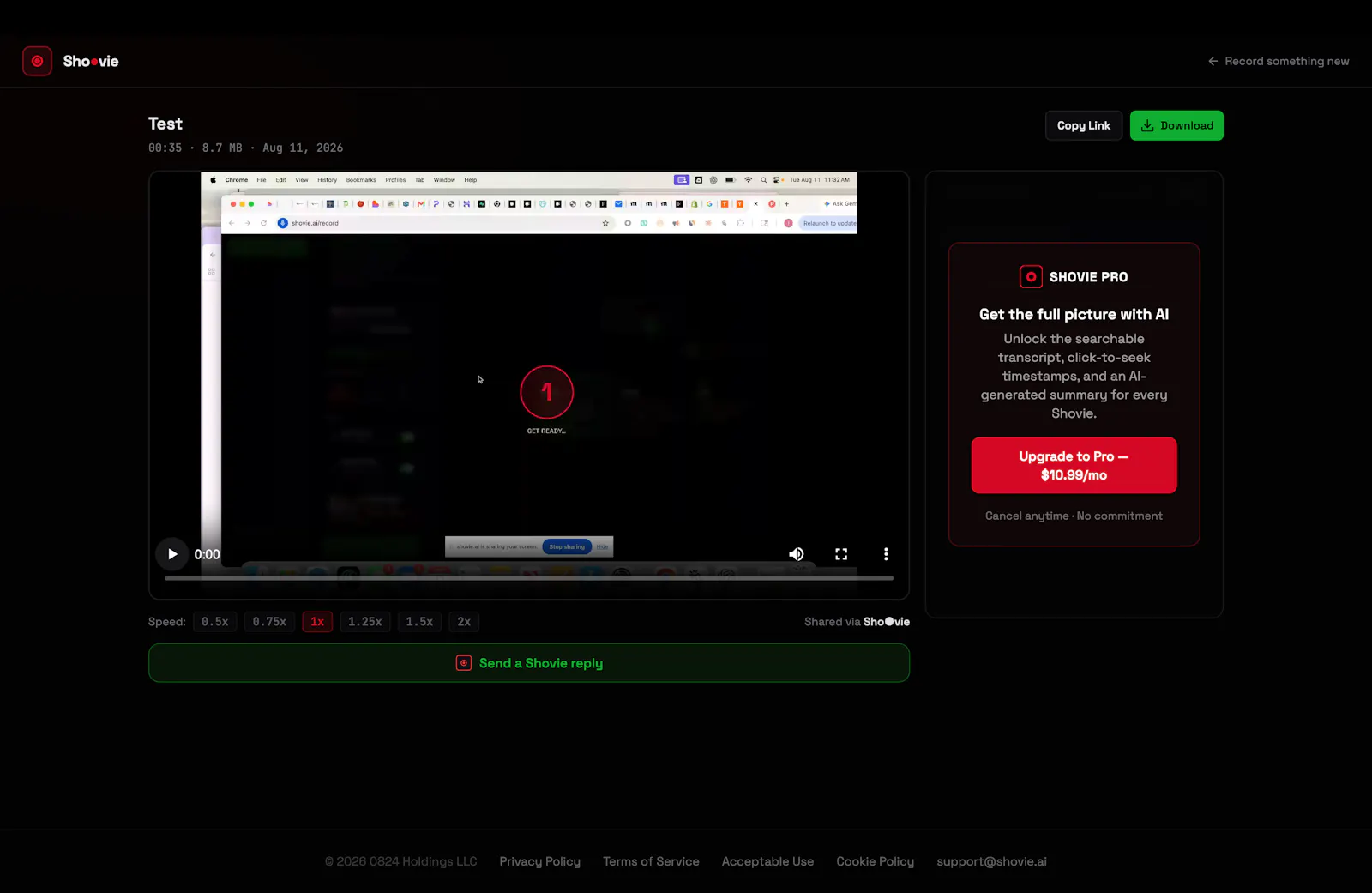 Shovie screenshot 6