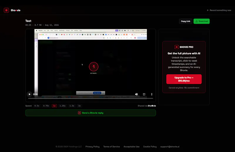 Shovie screenshot 6