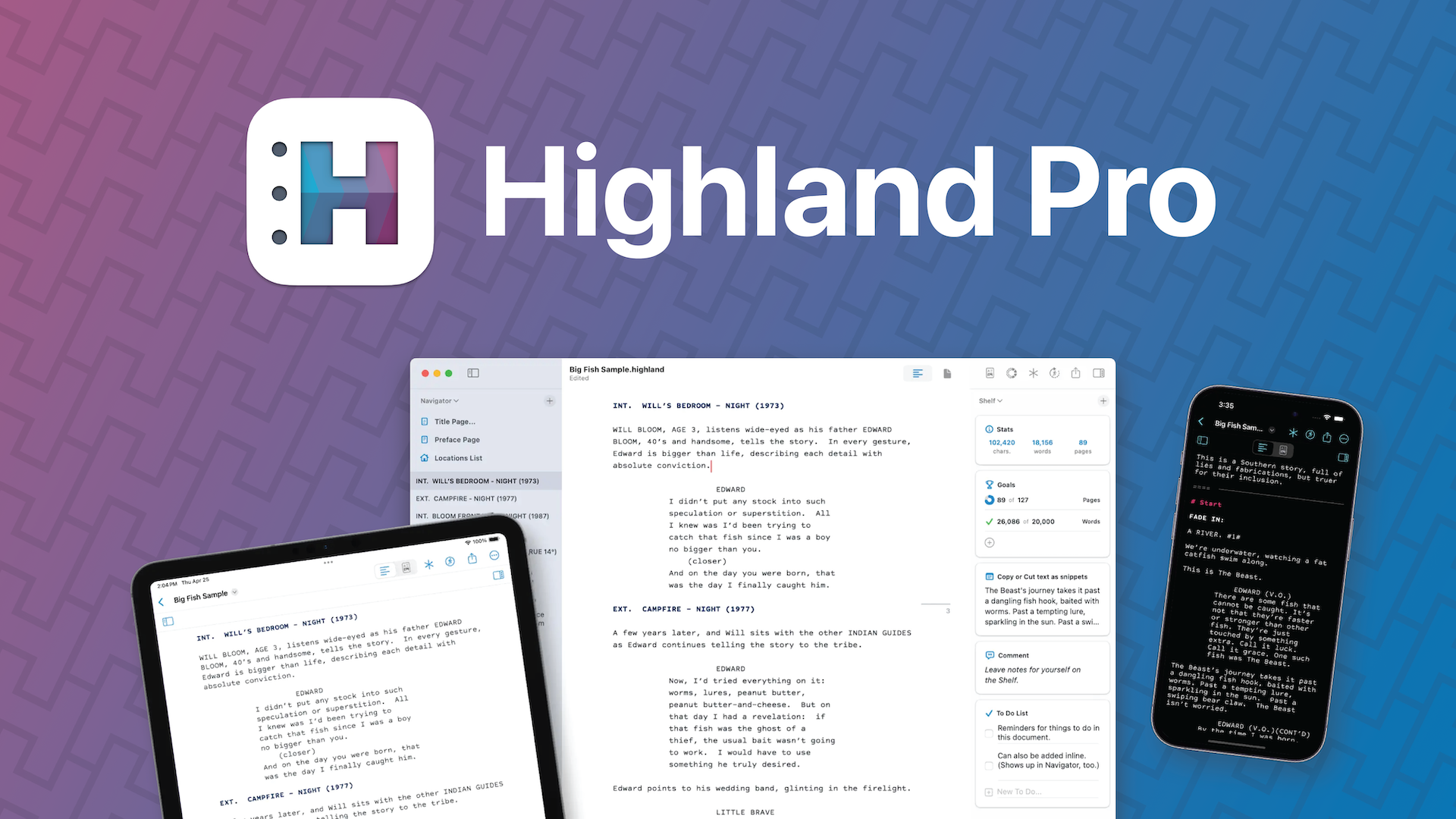 Highland Pro media 2