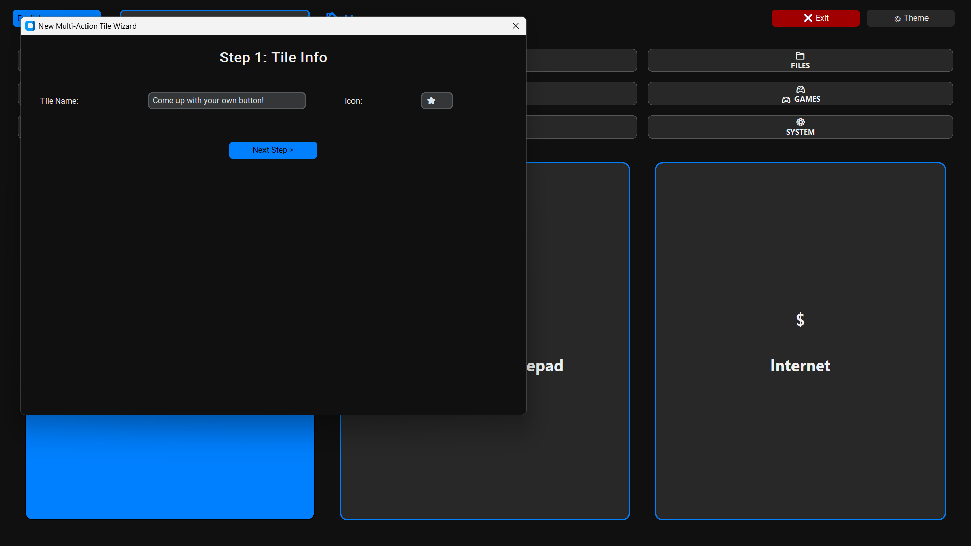 4ULauncher - Screenshot 2 showing product features and functionality