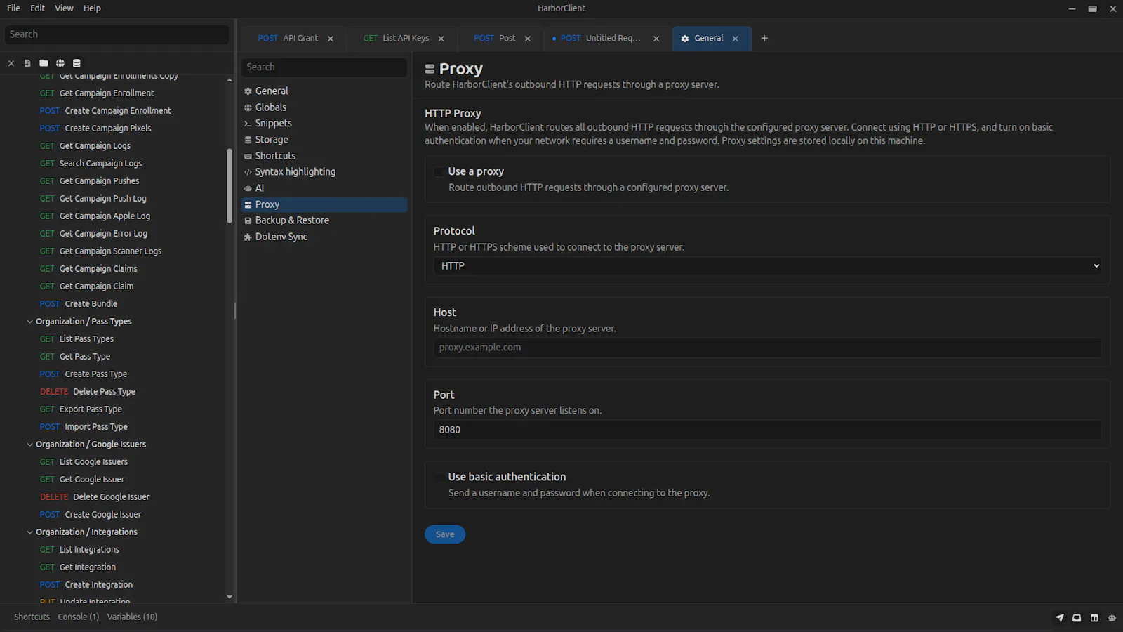 HarborClient screenshot 9