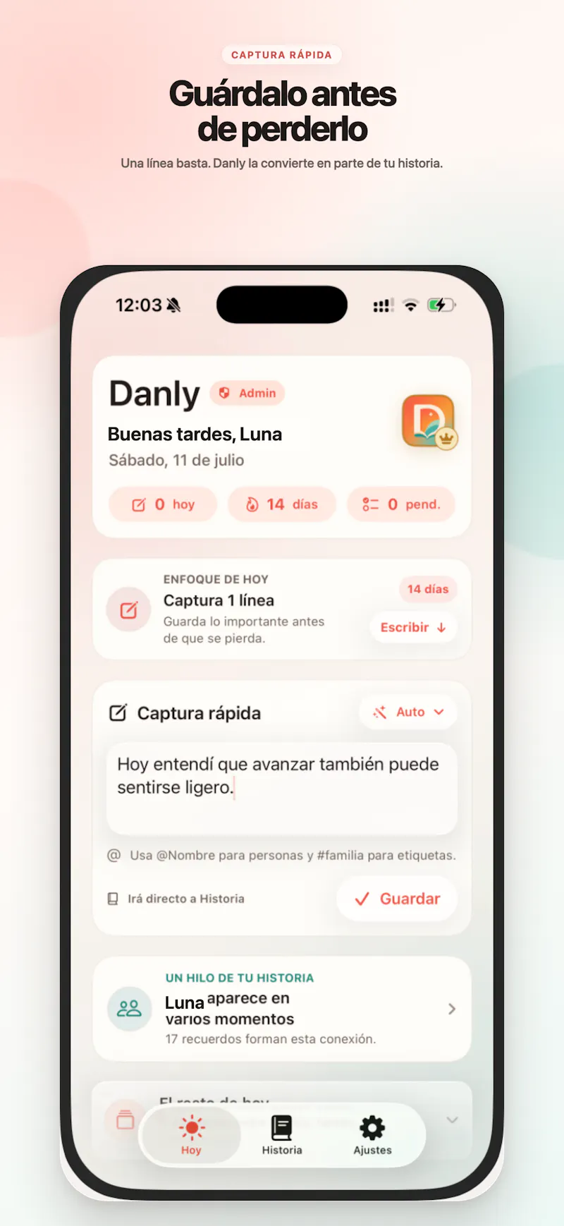 Danly: Your Story in Fragments screenshot 2