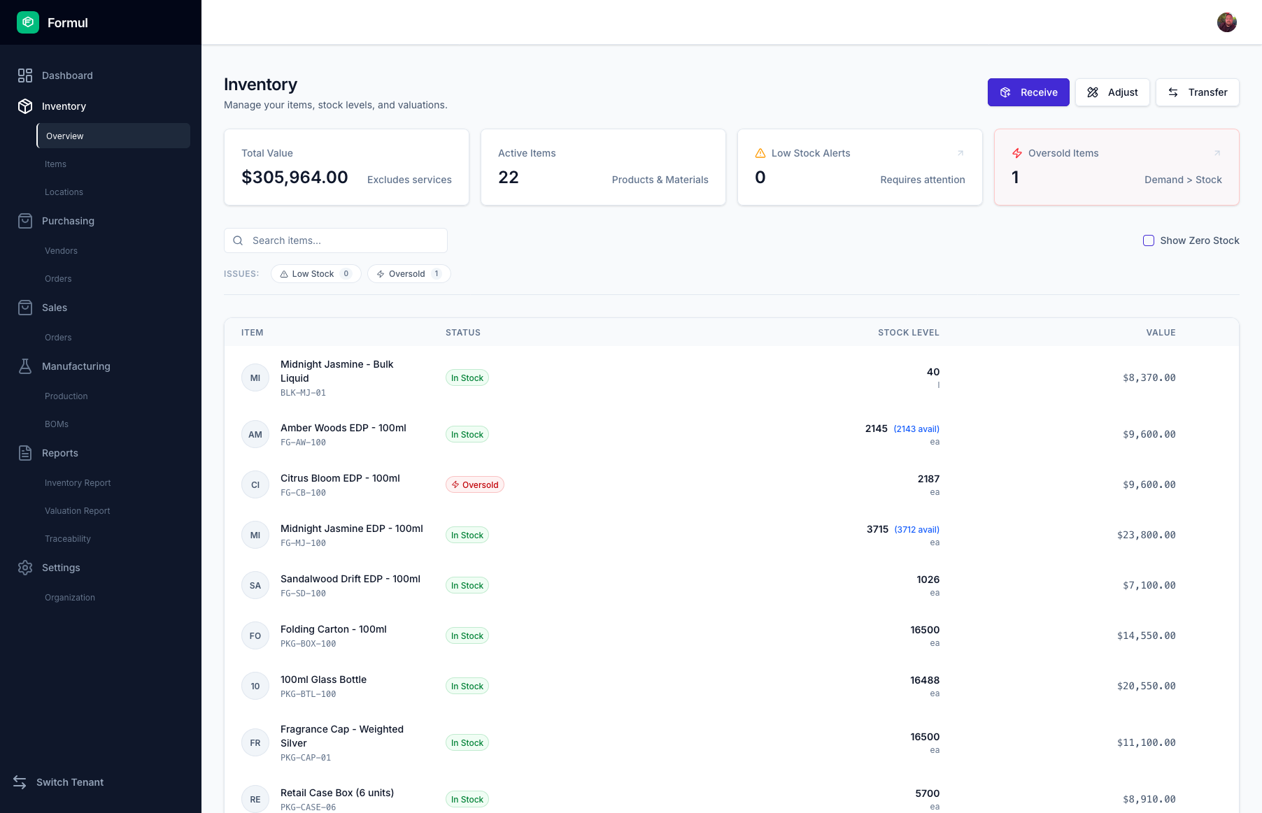 Formul - Screenshot 2 showing product features and functionality