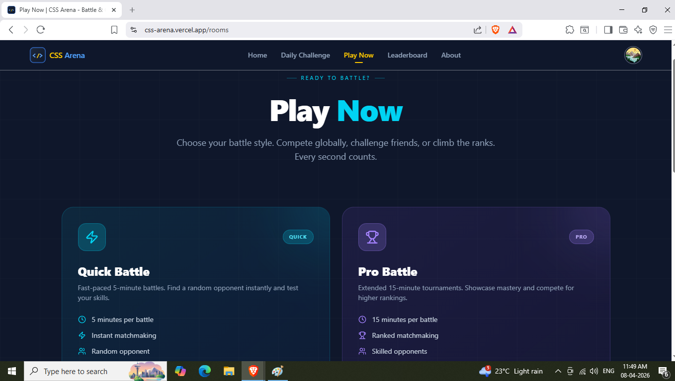 CSS Arena - CSS Challenges & Battles gallery image
