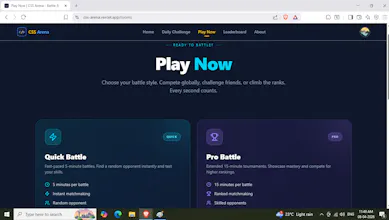 CSS Arena - CSS Challenges & Battles gallery image