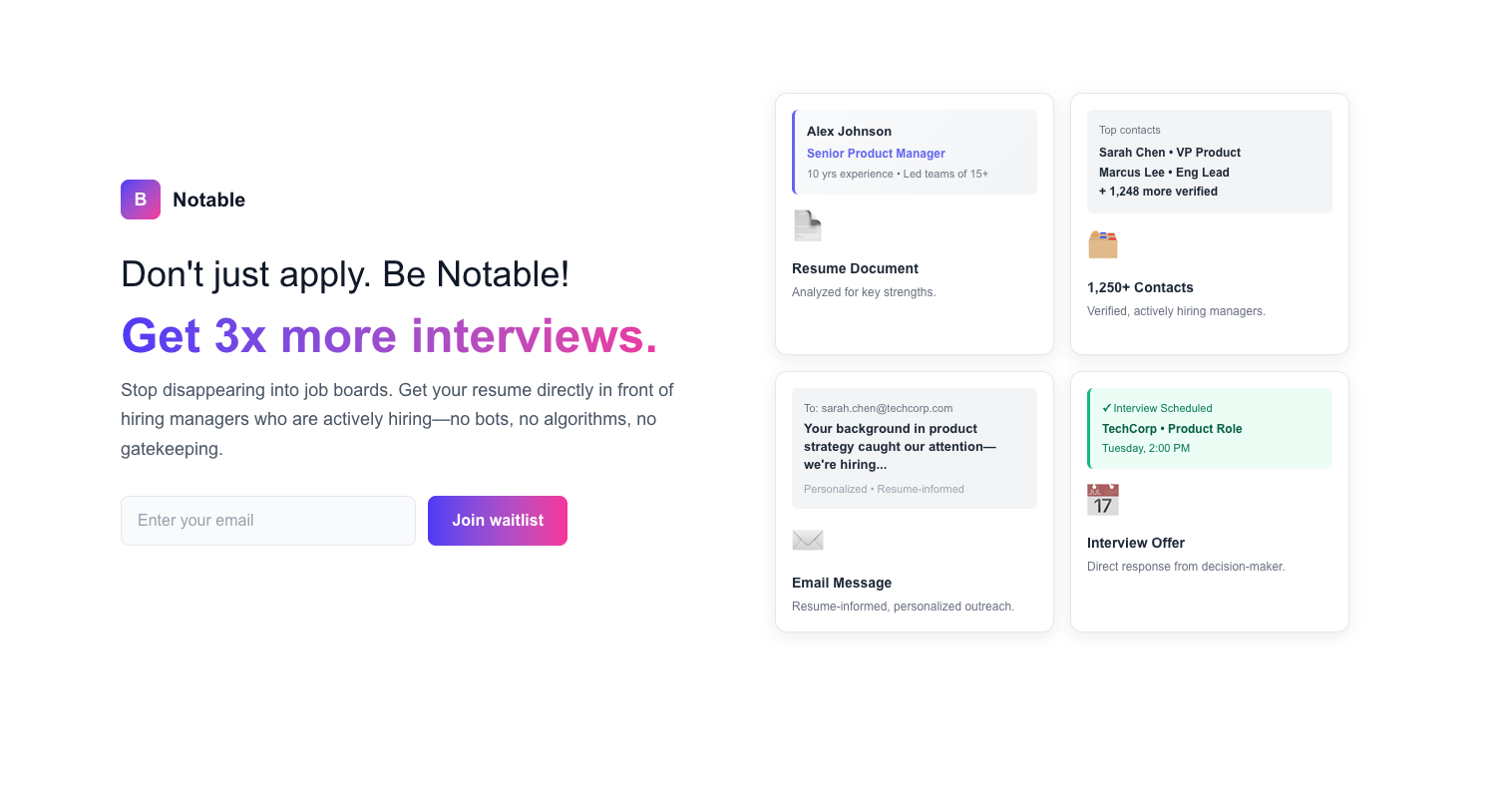 Be Notable gallery image