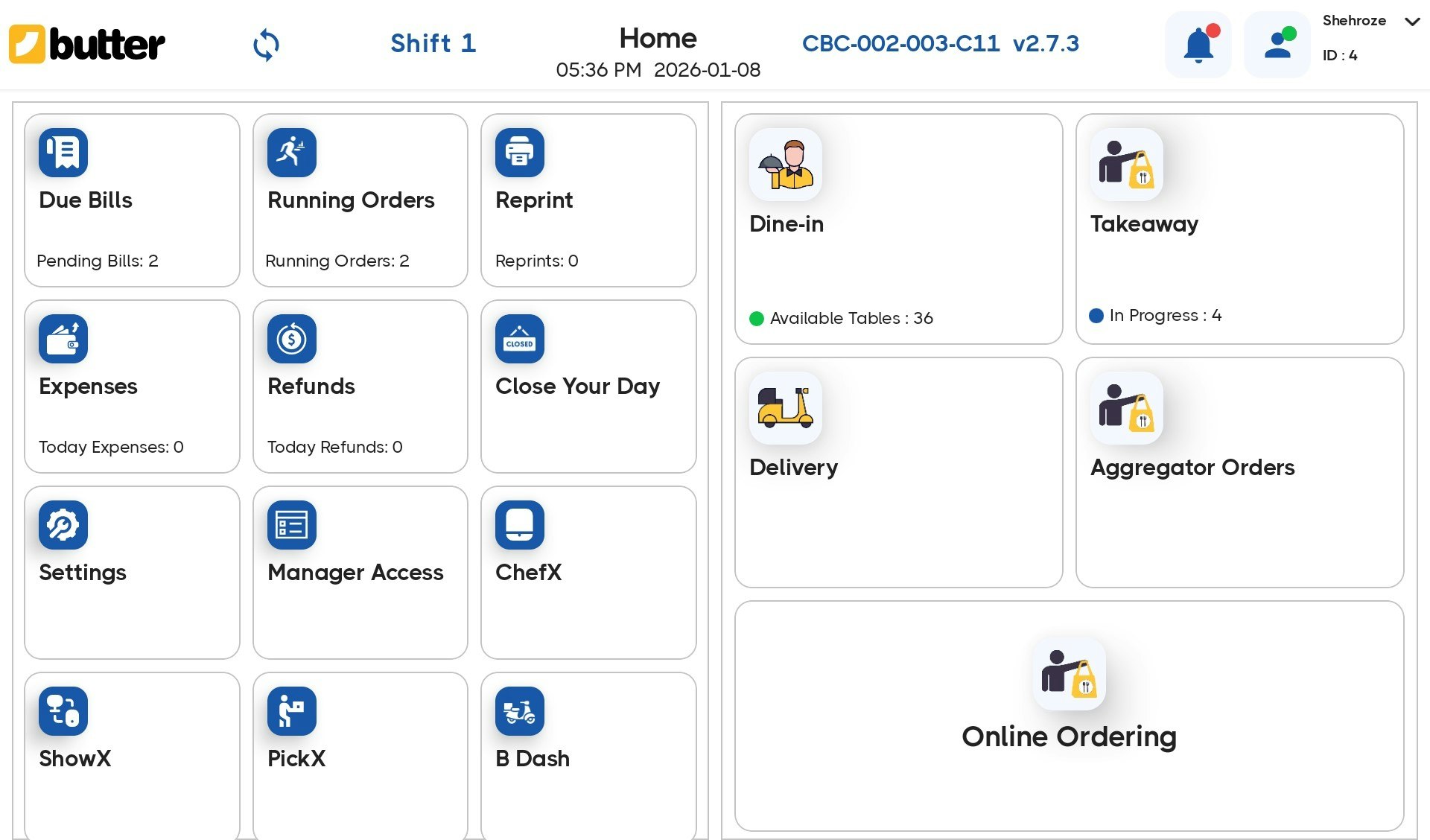 Butter POS - Screenshot 2 showing product features and functionality