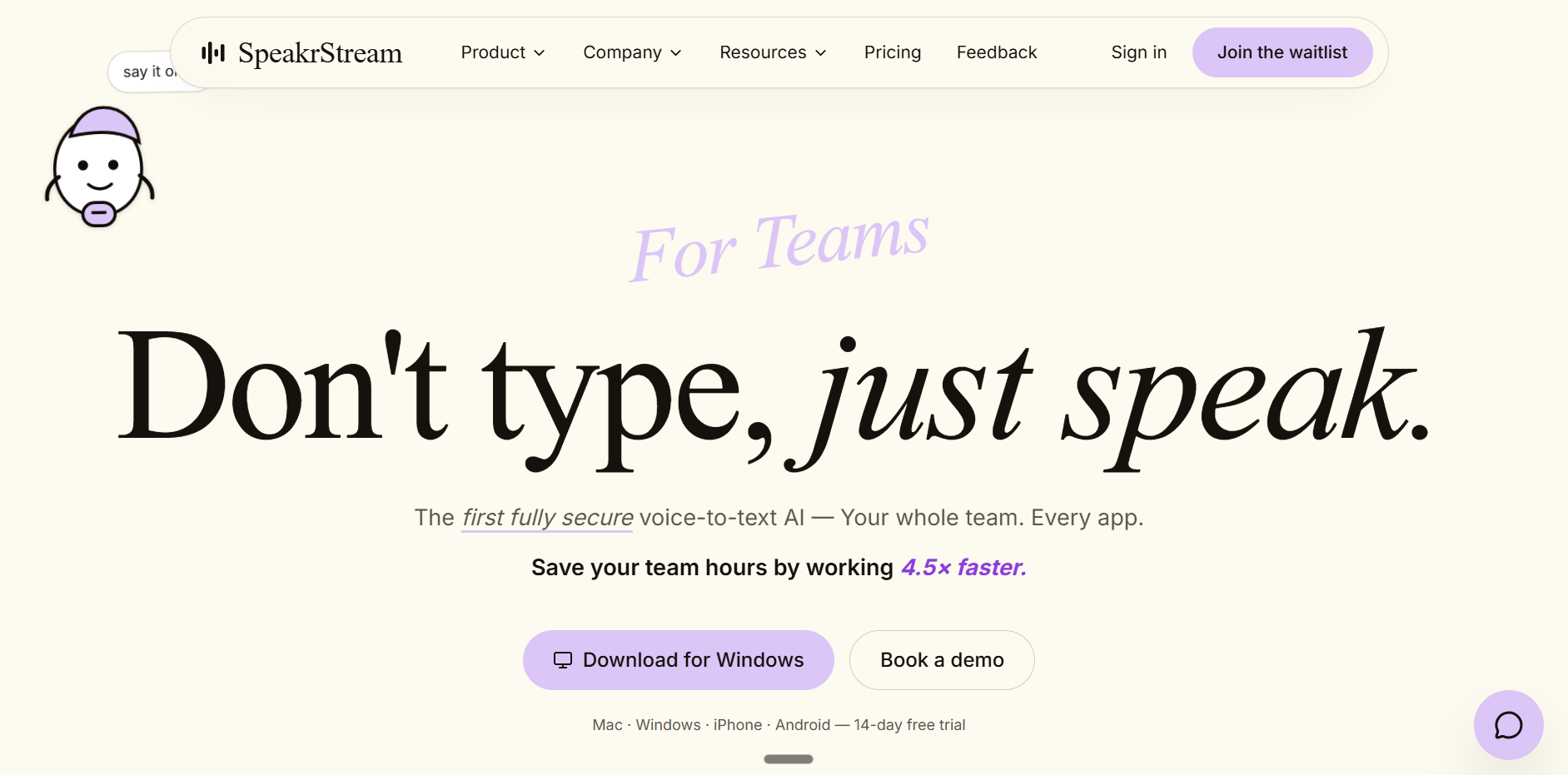 SpeakrStream gallery image