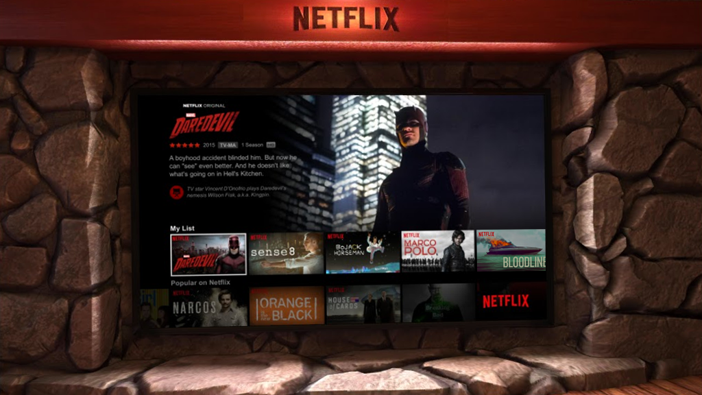 Netflix vr deals oculus rift s