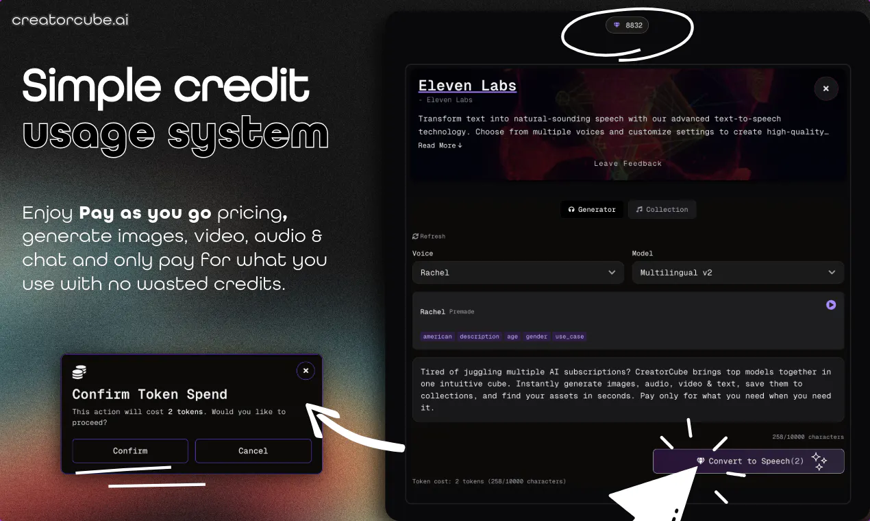 CreatorCube AI gallery image