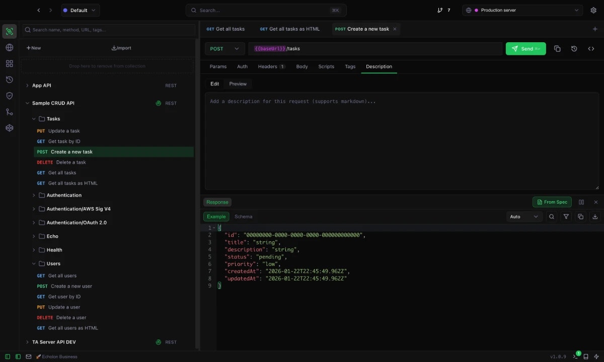 Echolon - Screenshot 4 showing product features and functionality