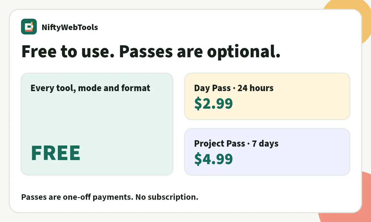 NiftyWebTools gallery image