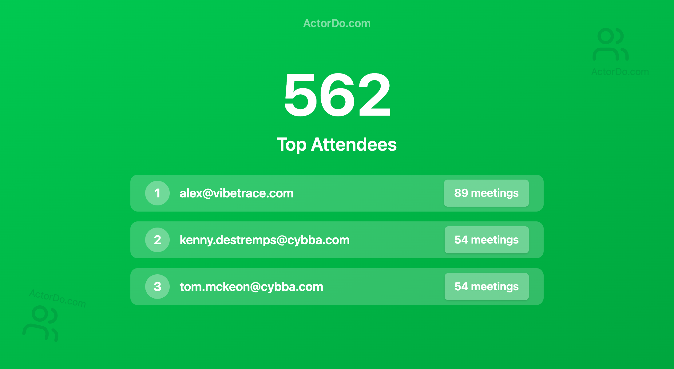 Yearly Calendar Recap gallery image