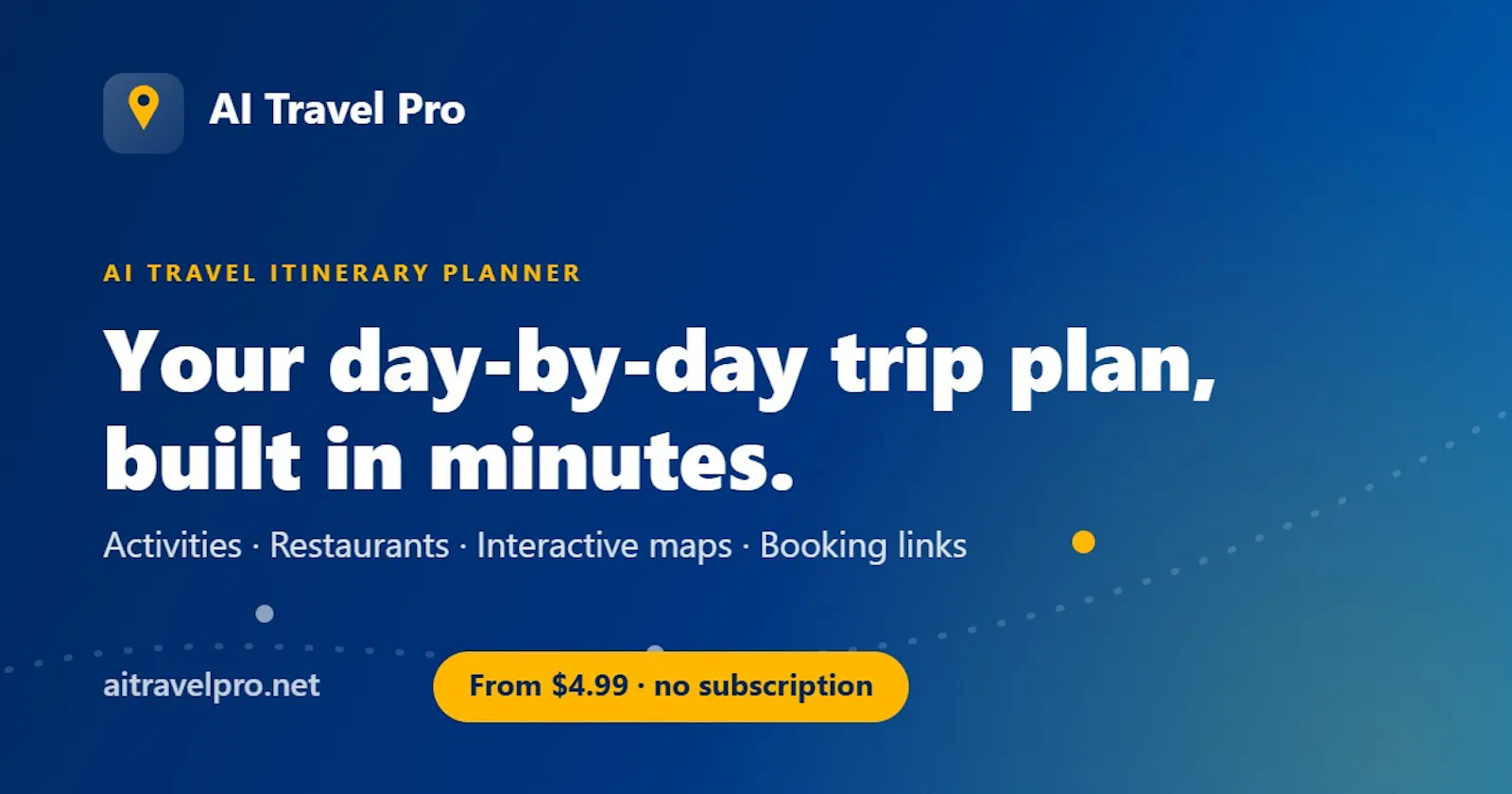 AI Travel Pro screenshot 1