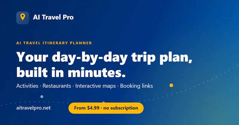 AI Travel Pro screenshot 1