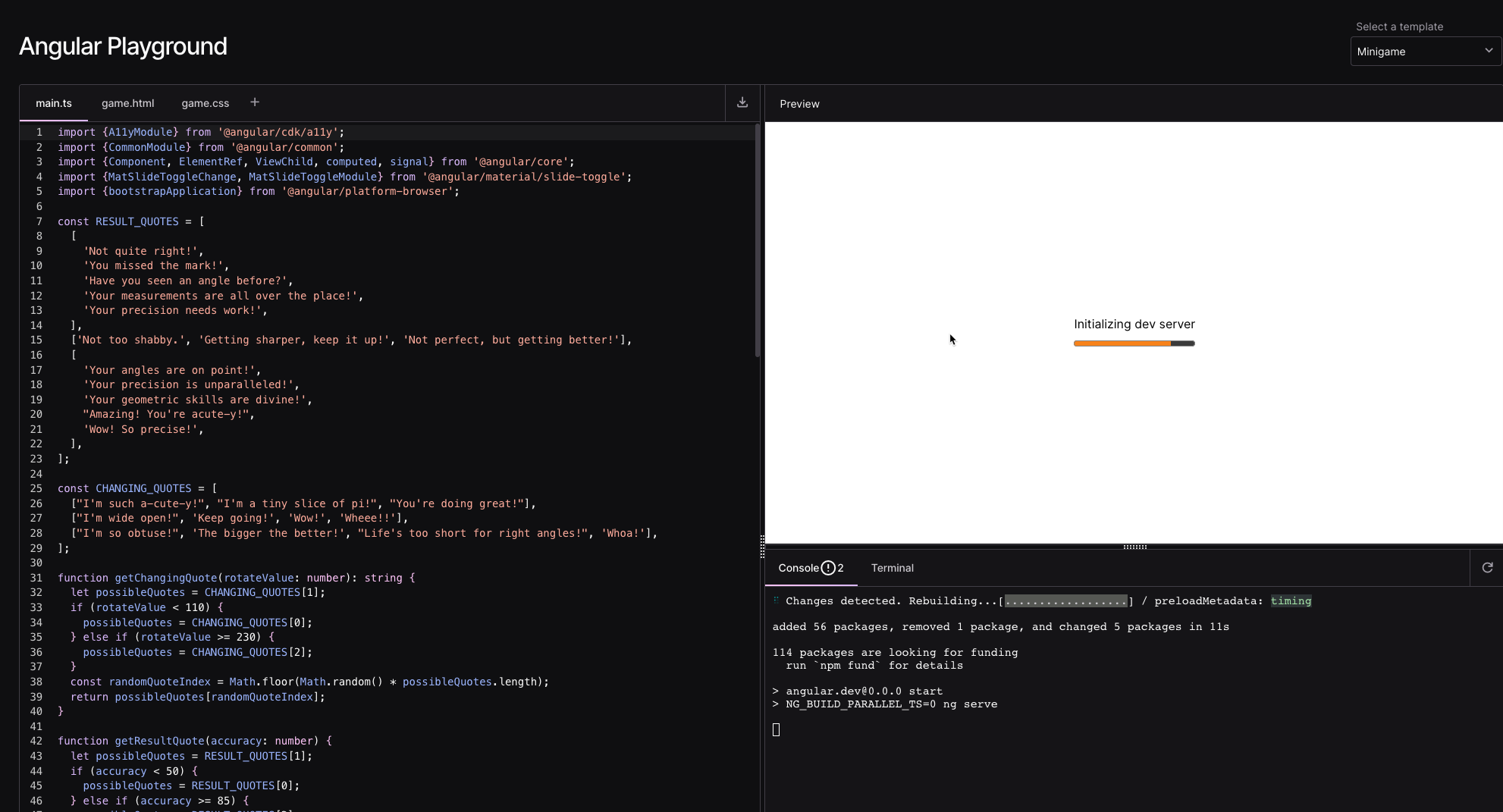 Angular.dev media 3