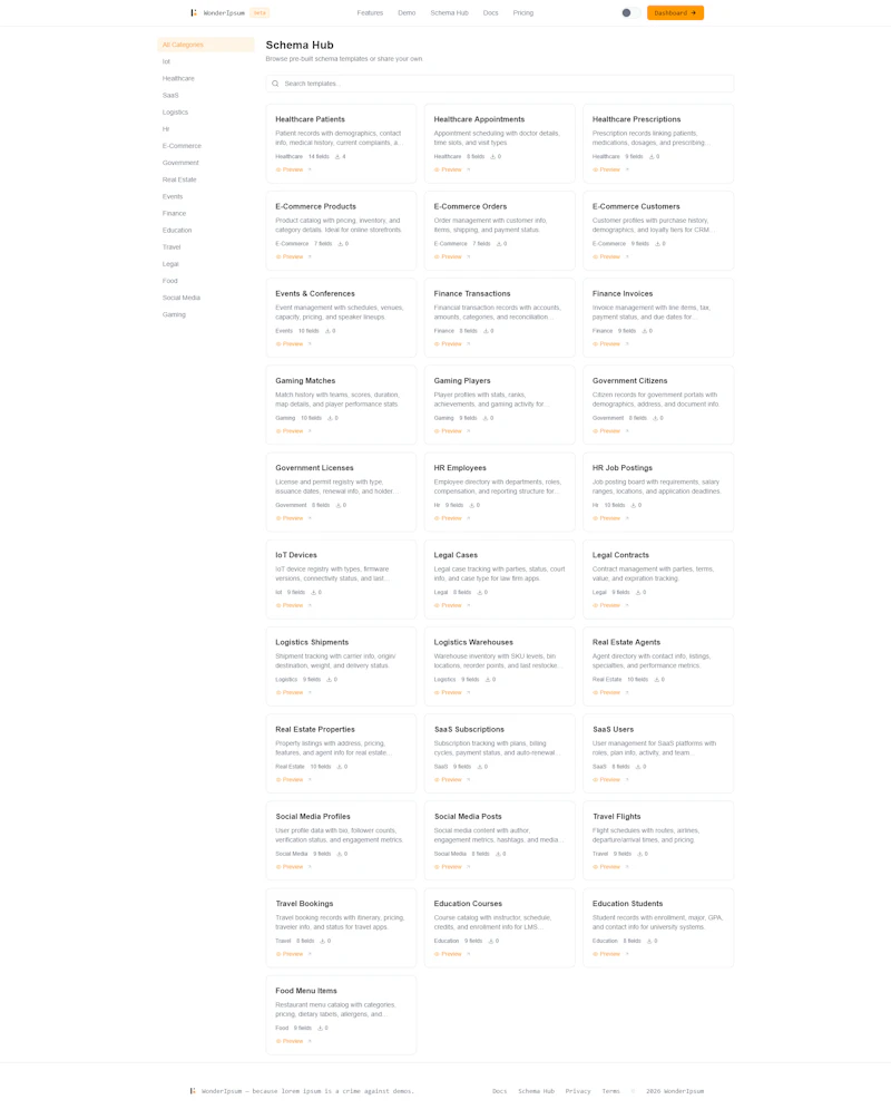 WonderIpsum screenshot 2