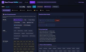 Suno Prompt Generator gallery image