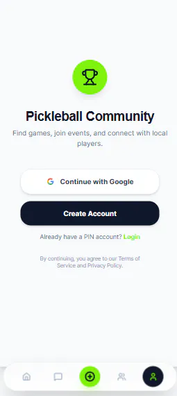 Pickle Ball App product banner