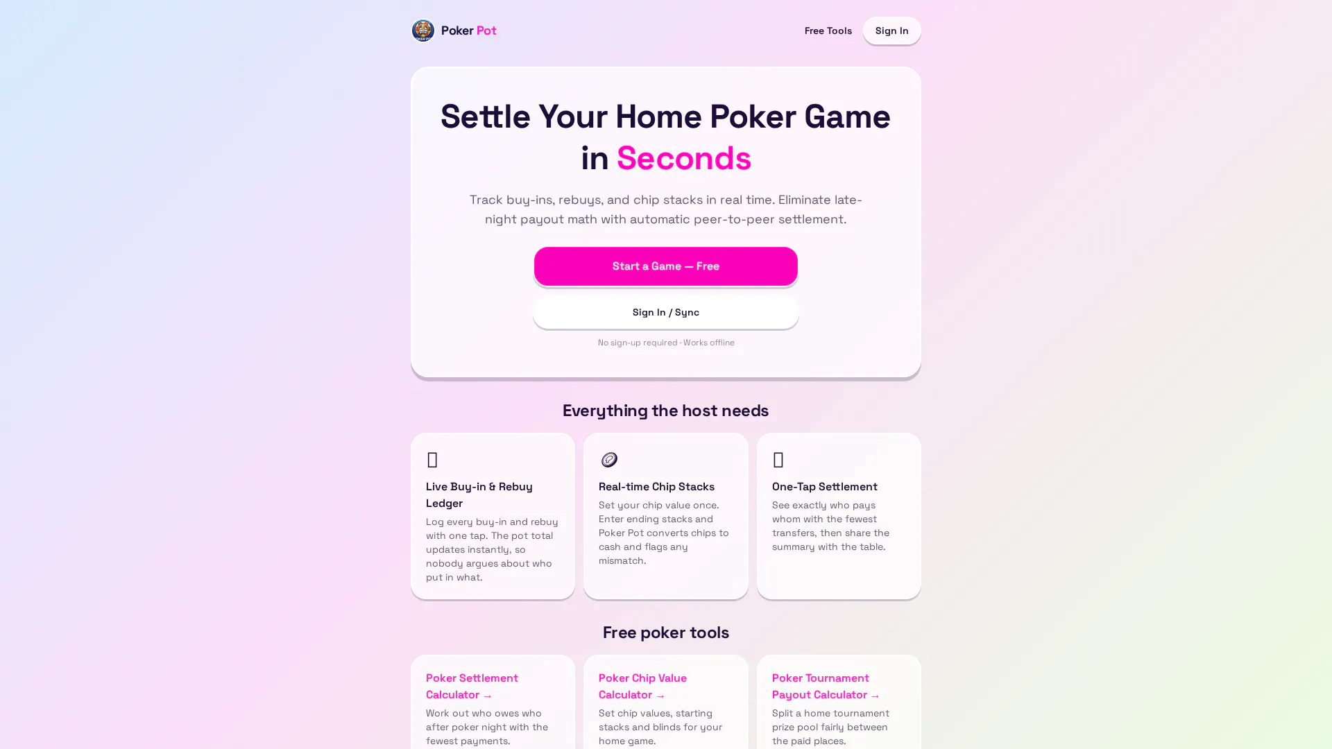 Poker Pot -Track Cashflow,Food & Drinks gallery image