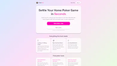 Poker Pot -Track Cashflow,Food & Drinks gallery image