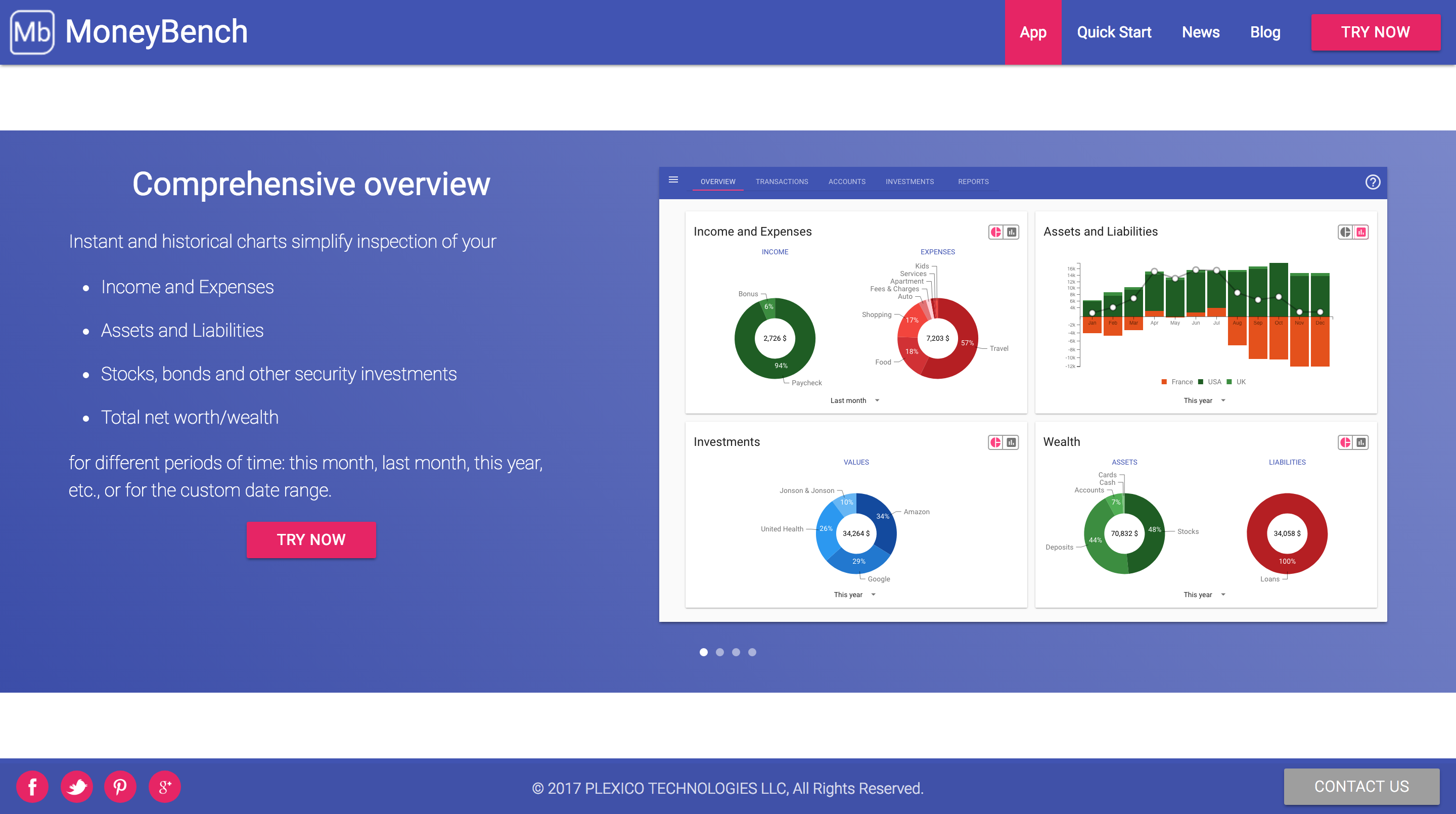 MoneyBench Web App gallery image