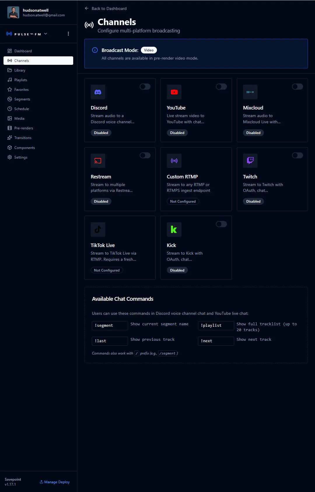 SavePoint Brodcasting Software gallery image