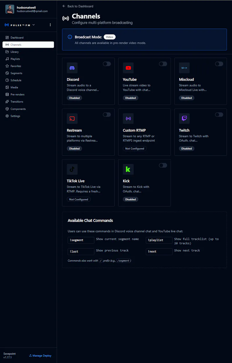 SavePoint Brodcasting Software screenshot 4