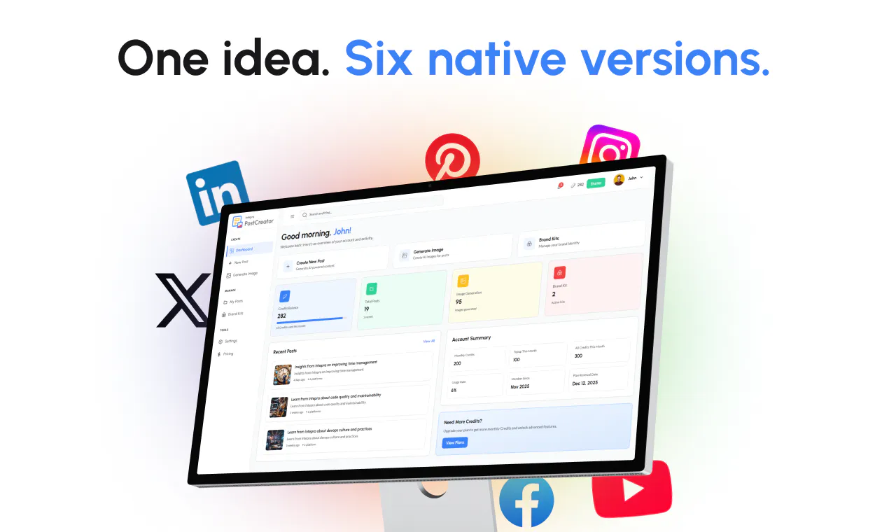 Intepra Post Creator gallery image