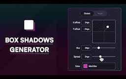 CSS Box Shadows Generator media 1