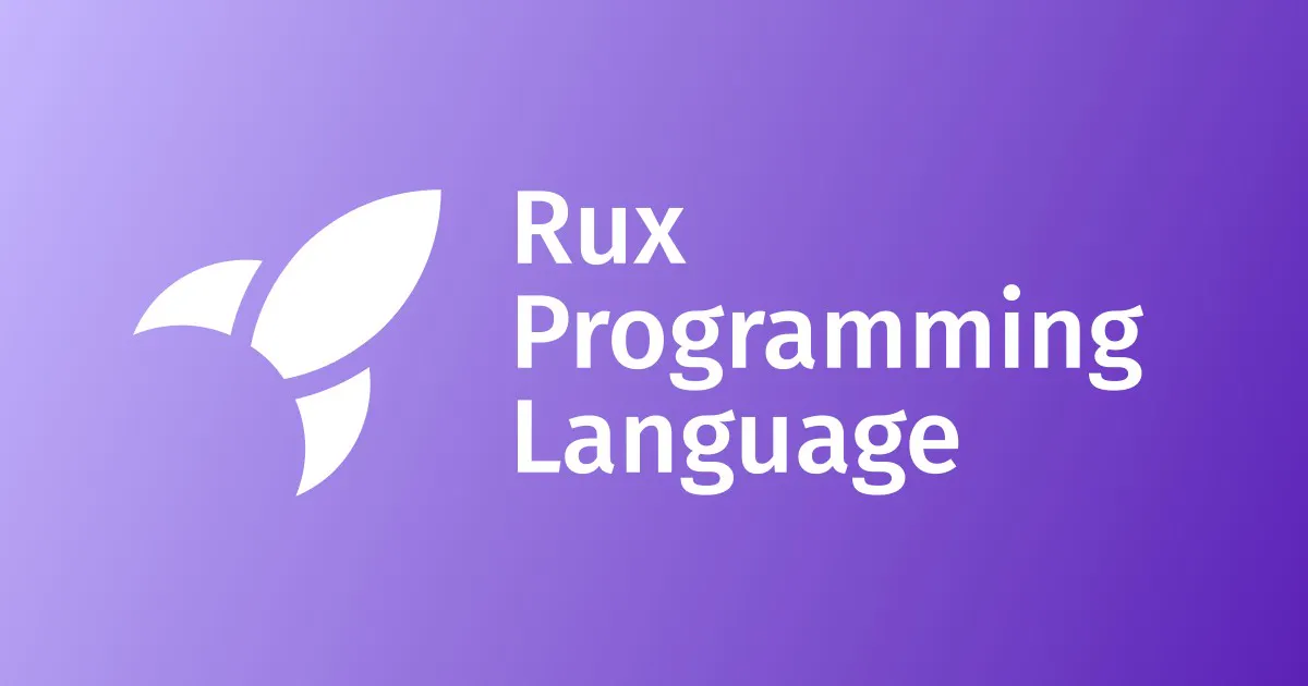 Rux Programming Language