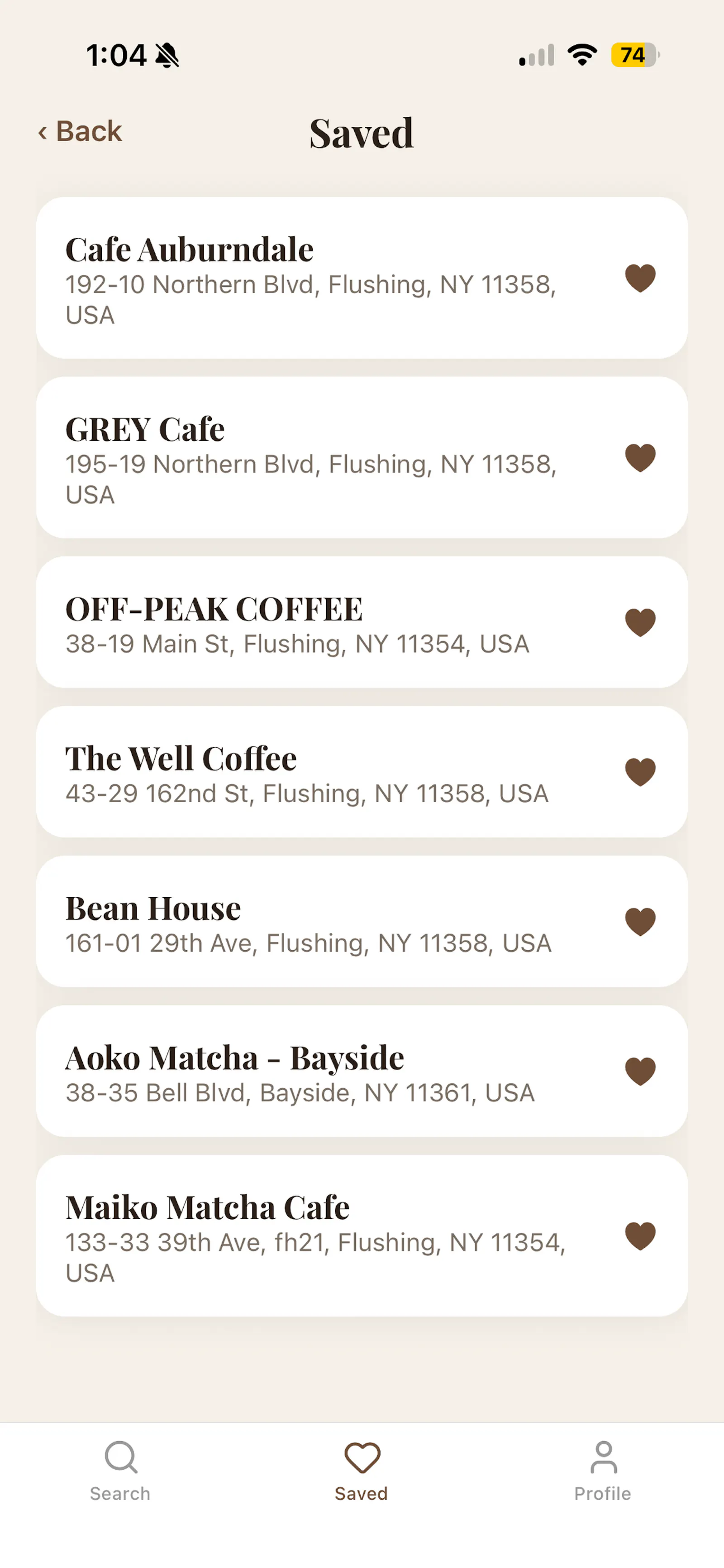 Personal Cafe - Mobile App screenshot 4