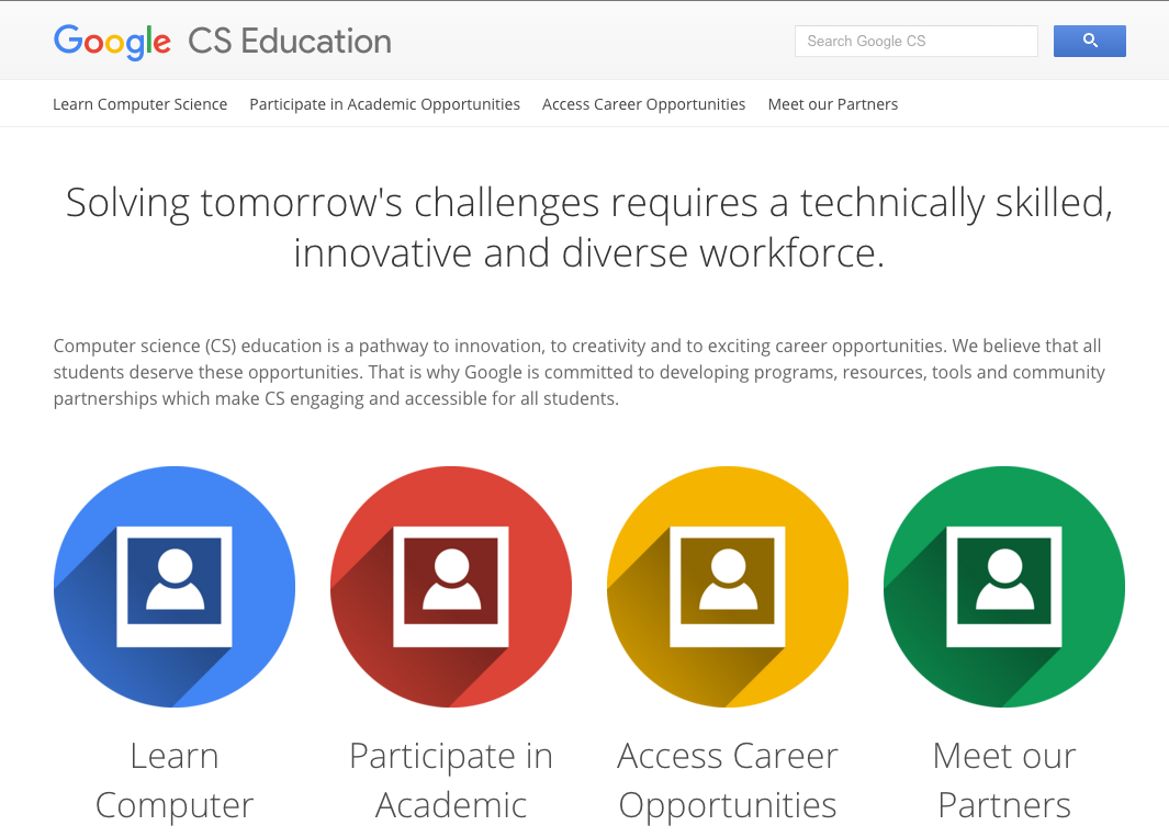 Google Computer Science Education
