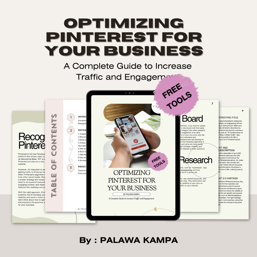 OPTIMIZING PINTEREST FOR YOUR BUSINESS